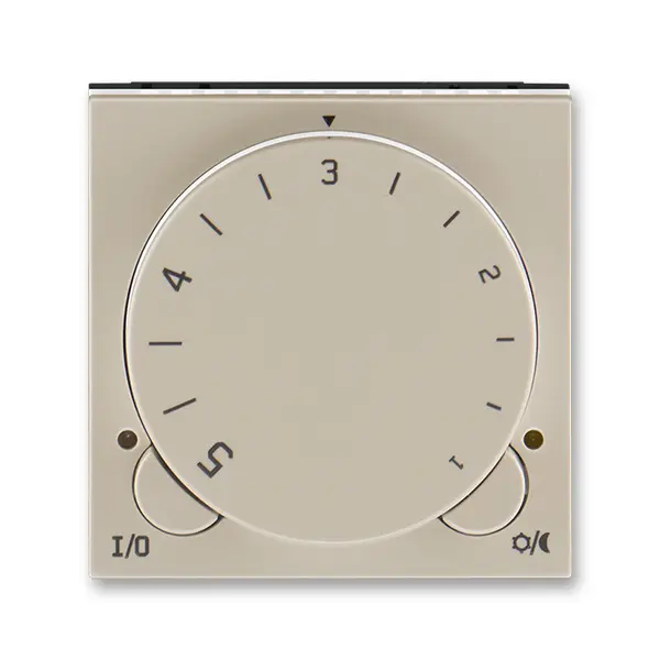 termostat univerzální otočný LEVIT 3292H-A10101 18 macchiato/bílá
